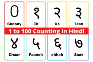 Read more about the article 1 to 100 Number Counting in Hindi |  हिंदी में गिनती