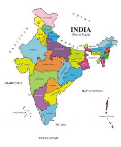 Read more about the article Names of the Indian States and Capitals: 28 States and 8 Union Territories