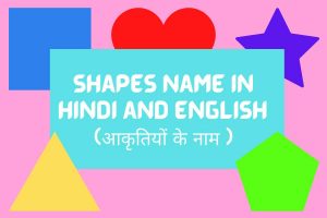 Read more about the article Shapes Name in Hindi and English | आकृतियों के नाम